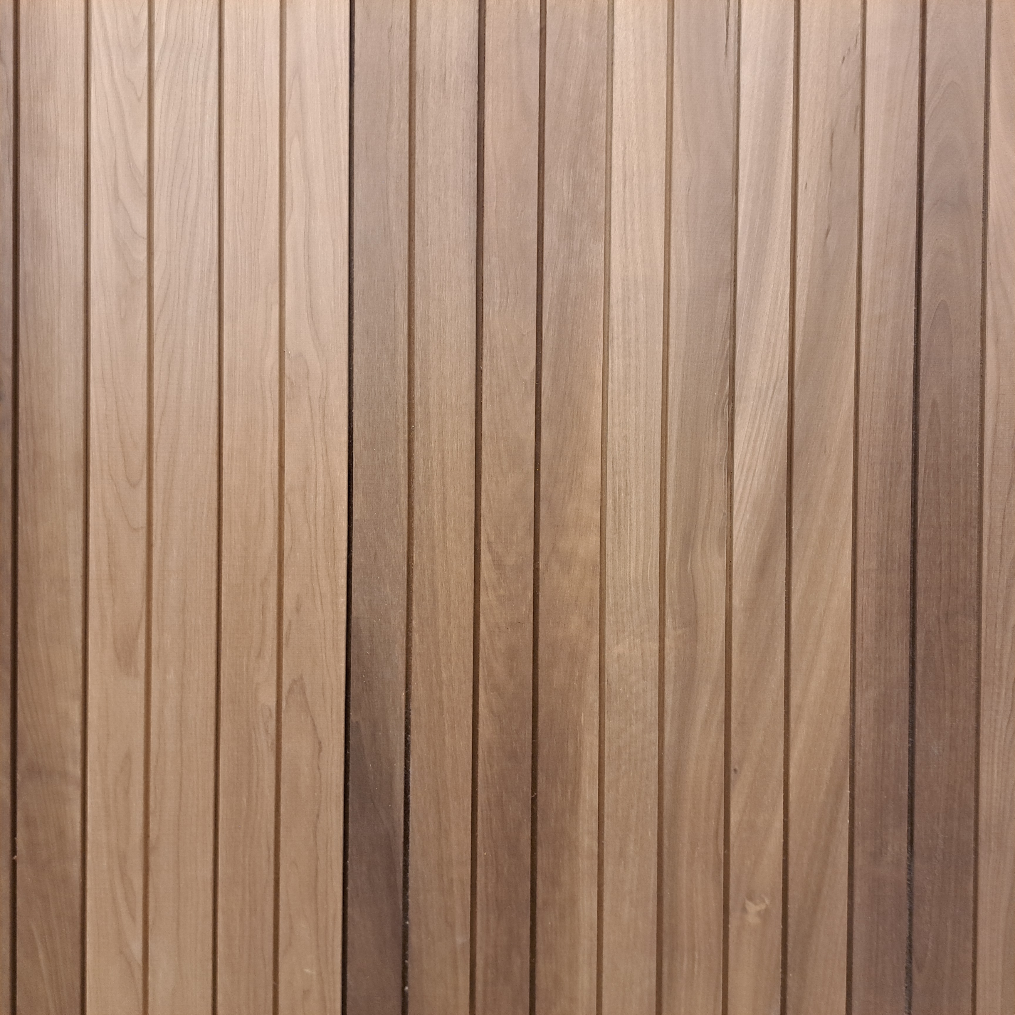 Clear-grade Thermal Aspen interior boards