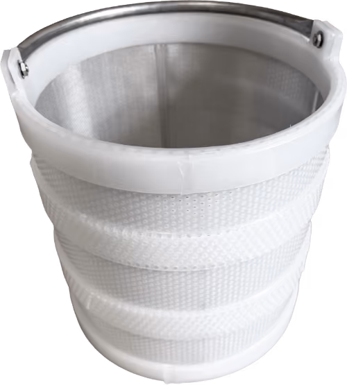 Stainless Mesh Lined 12x12 Basket