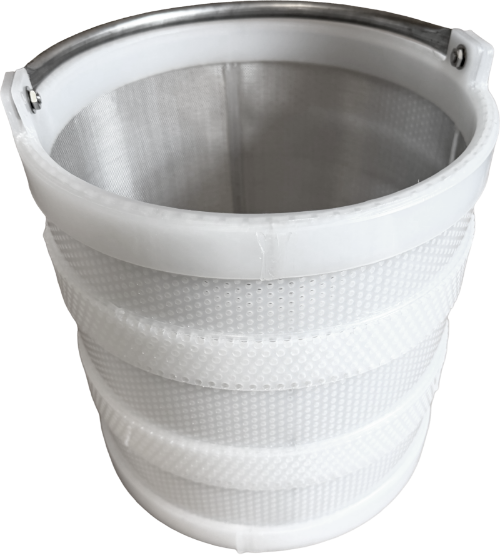 Stainless Mesh Lined 12x12 Basket