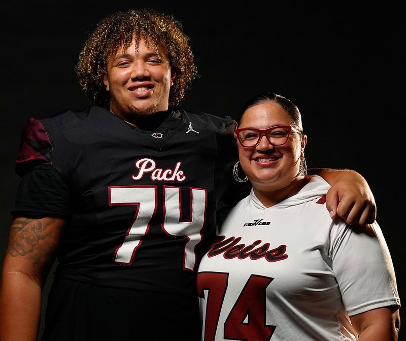Visible Athlete founder and her son