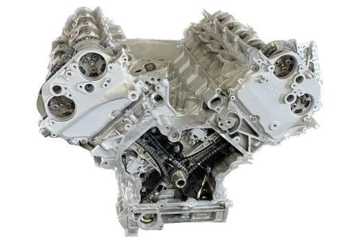 Cost-effective remanufactured V8 engine for Land Rover and Range Rover engine replacement, built to OEM specifications.