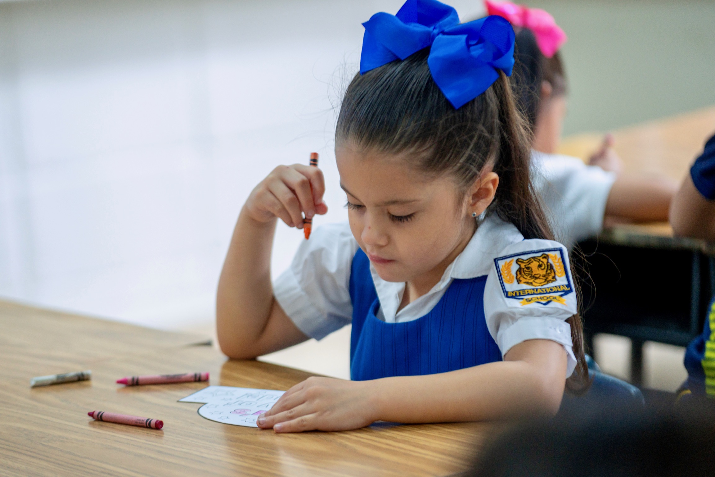 Students focused in a modern learning environment