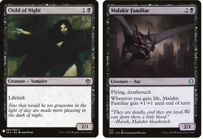 2 Swamp Magic cards