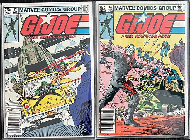 GI Joe Issues 13 and 14.webp
