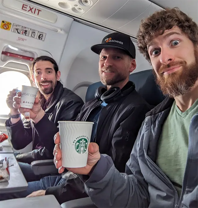 John, Dan, and Graeme fly to the 2024 GAMA Expo