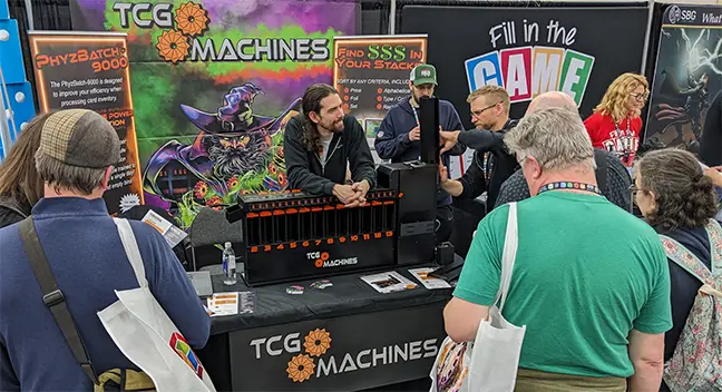 TCG Machines at the 2024 GAMA Expo
