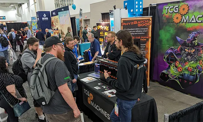 TCG Machines at the 2024 GAMA Expo