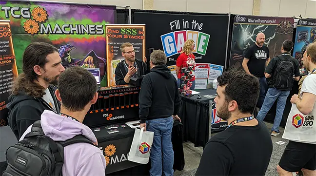 TCG Machines at the 2024 GAMA Expo