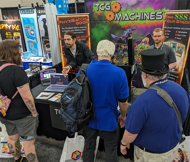 TCG Machines at the 2024 GAMA Expo