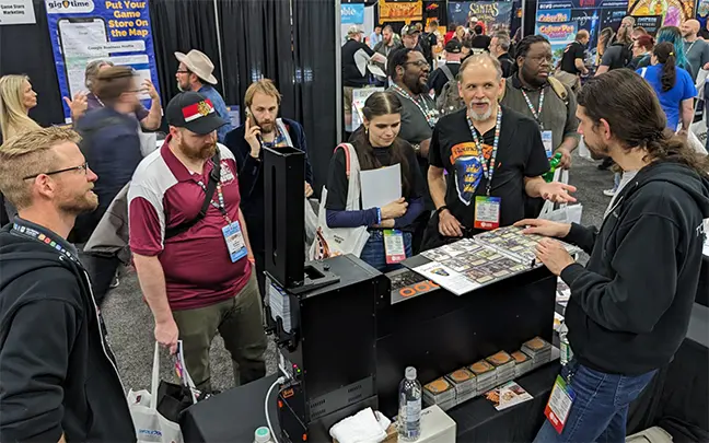 TCG Machines at the 2024 GAMA Expo