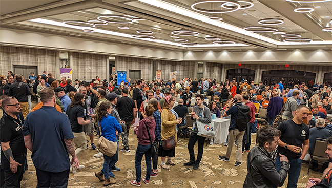 Game Night at the 2024 GAMA Expo