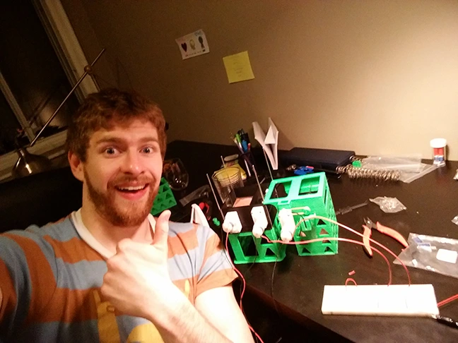 First Successful Run with Prototype Card Sorter