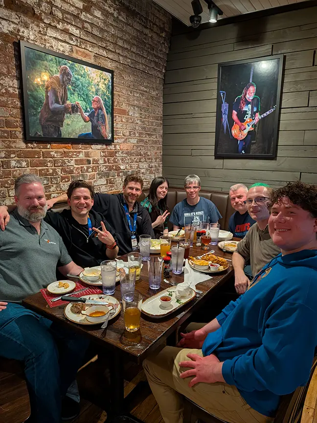 Dinner with Red Claw and Four Knights.webp
