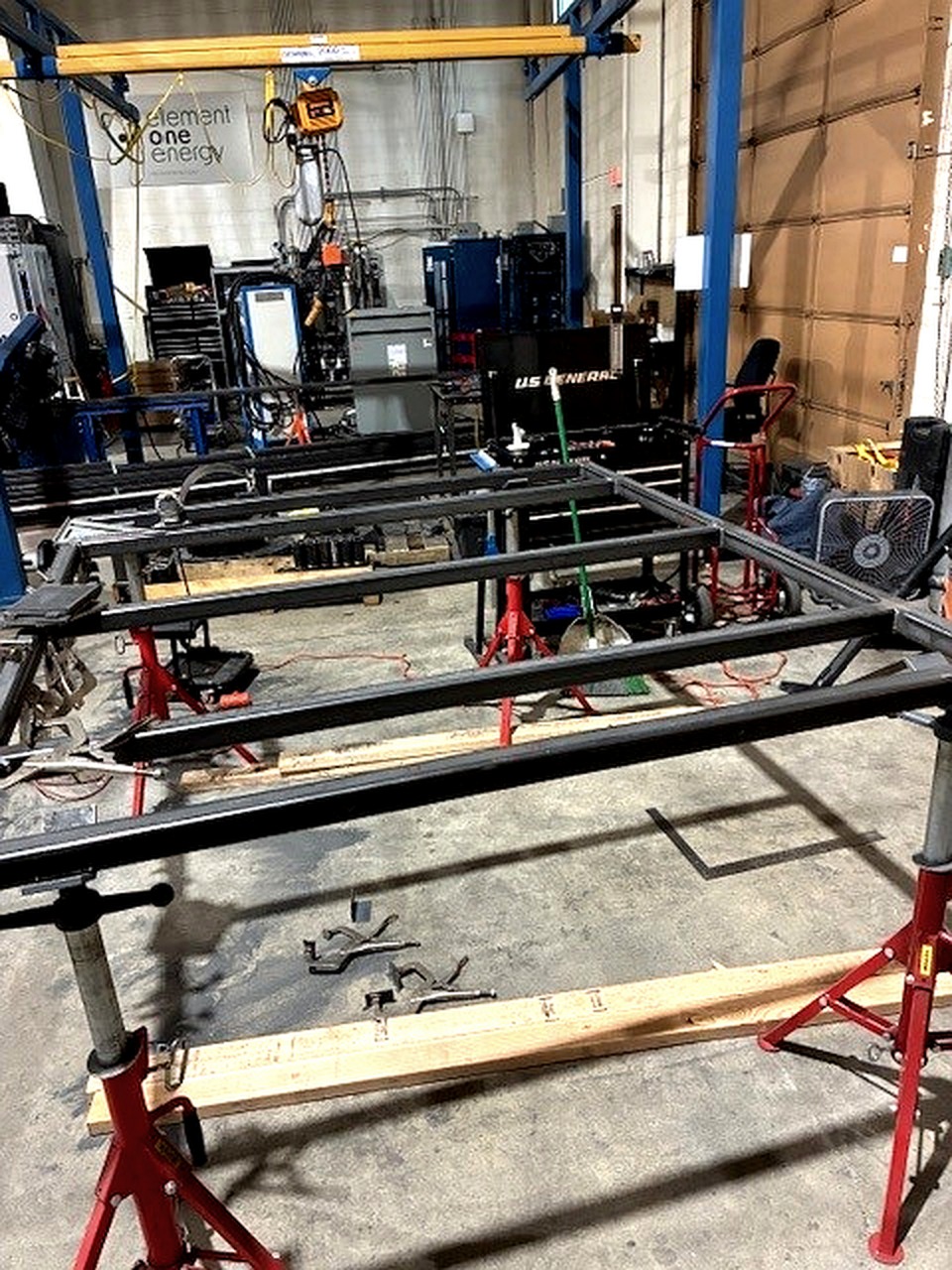 Stratix Power Systems — system fabrication in progress