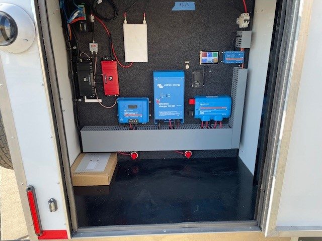 First Responder Communications — Hybrid Power System Installed