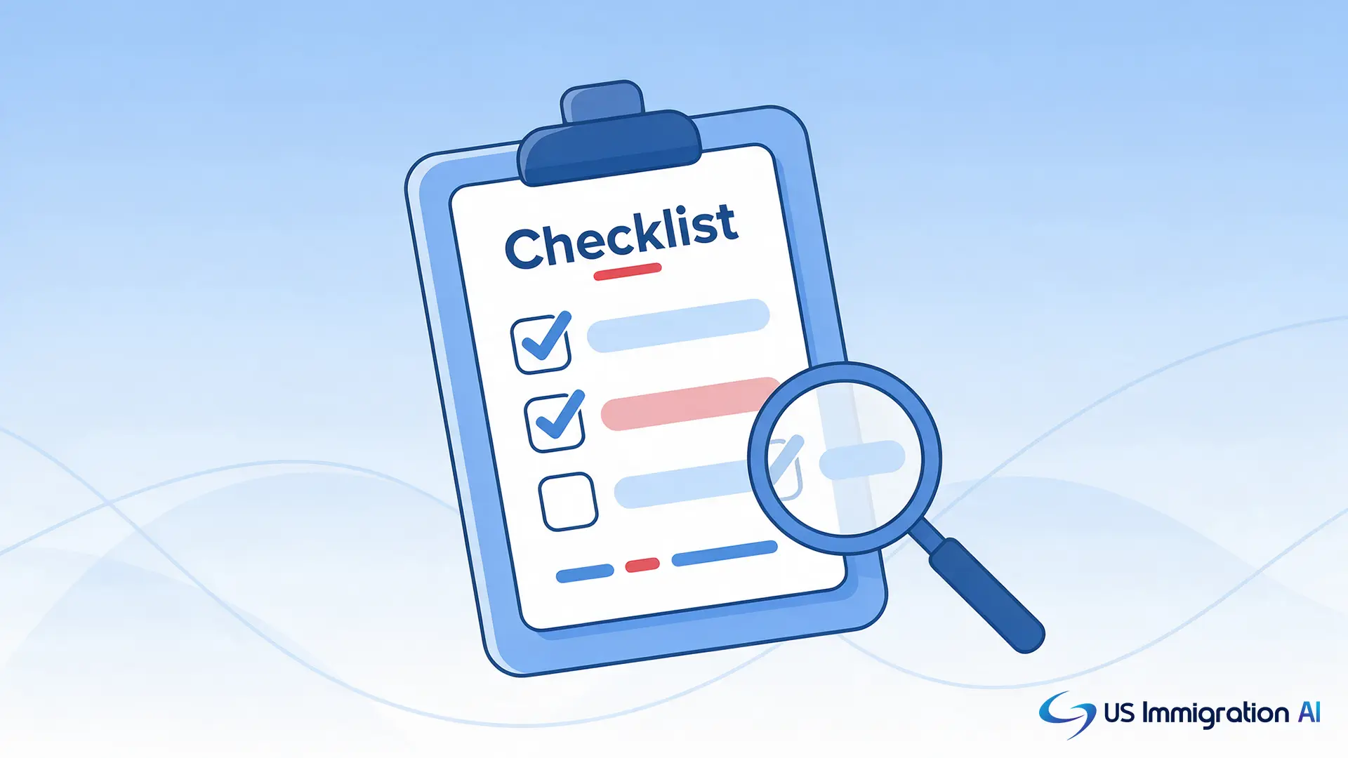 Checklist of supporting evidence for a USCIS expedite request