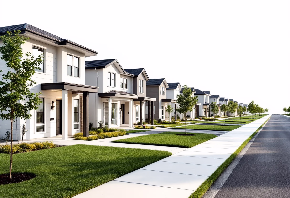 [background image] image of suburban neighborhood