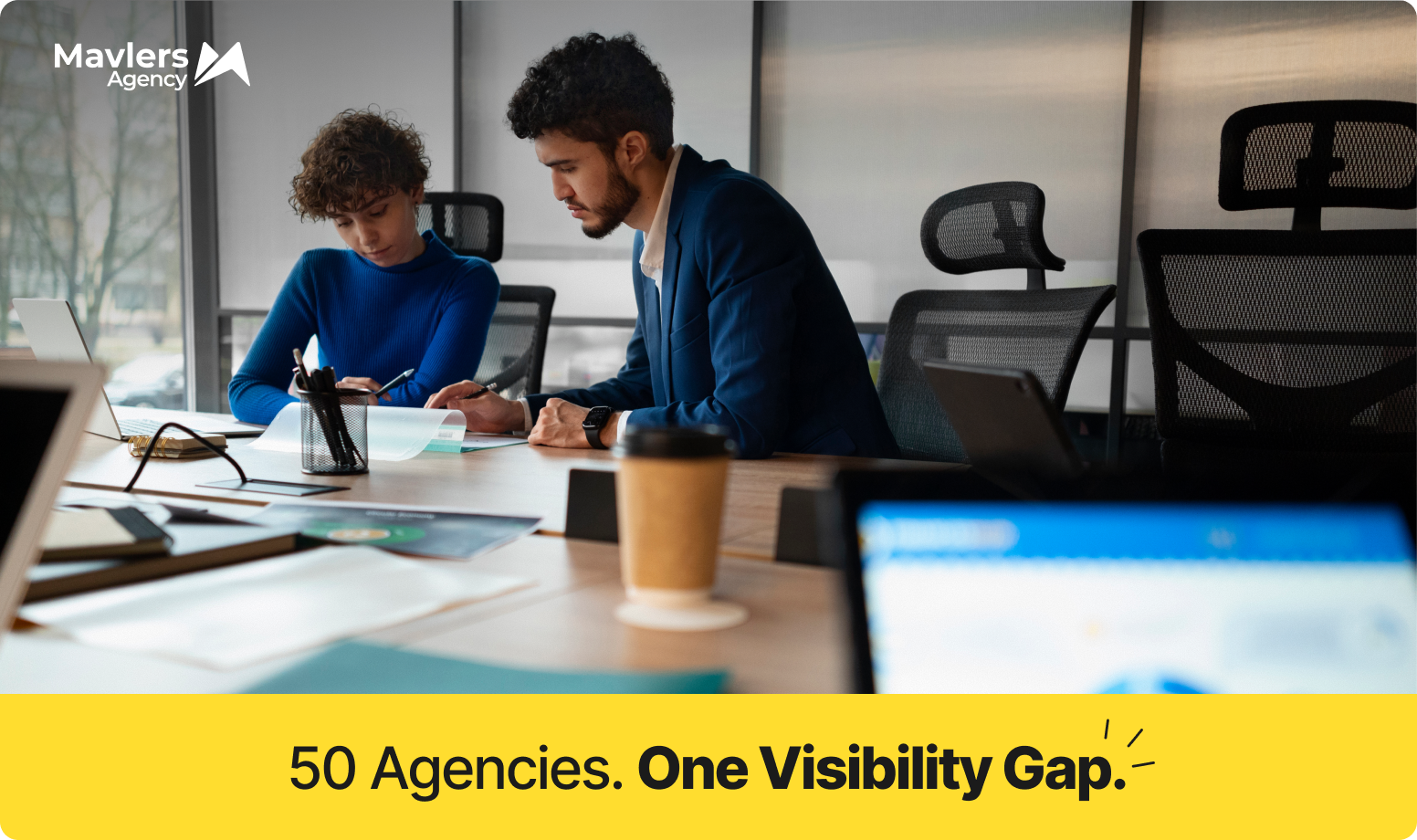 AI visibility audit findings from 50 agency websites