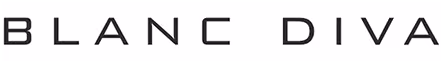 BLANC DIVA text logo in uppercase black letters on white background.