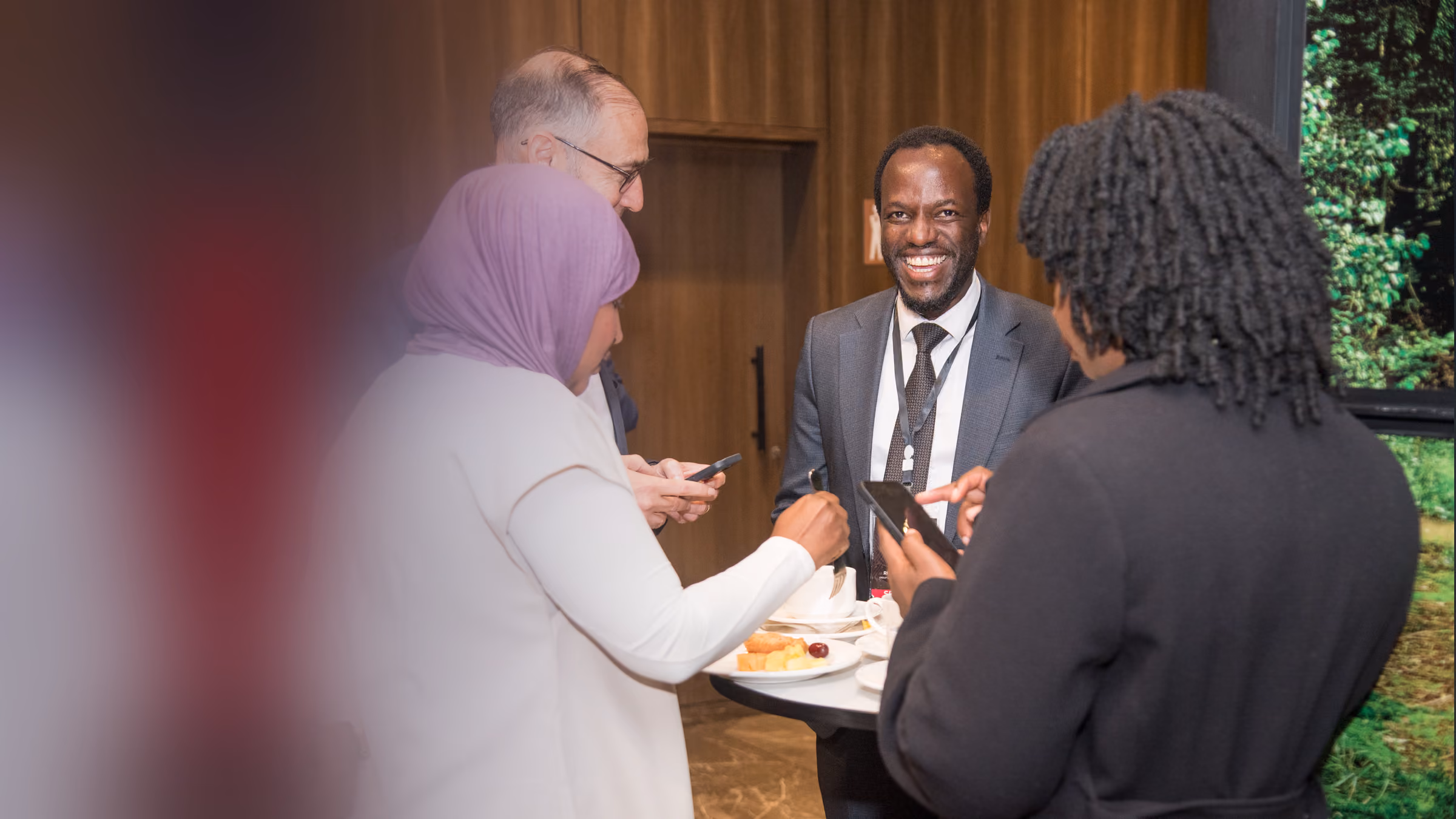 Delegates networking at a PMG Events summit in Kenya
