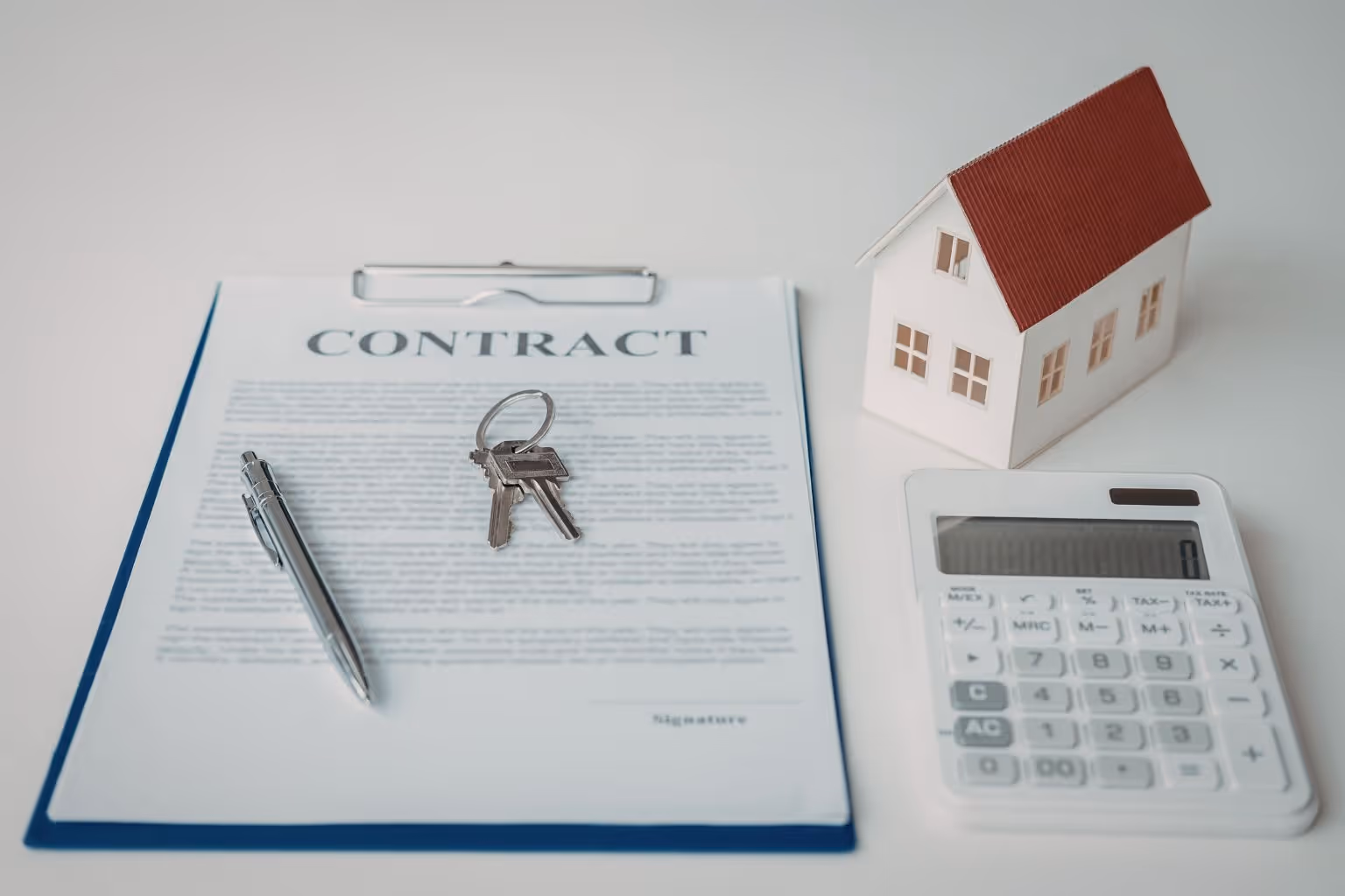 Owner-financed land contract documents