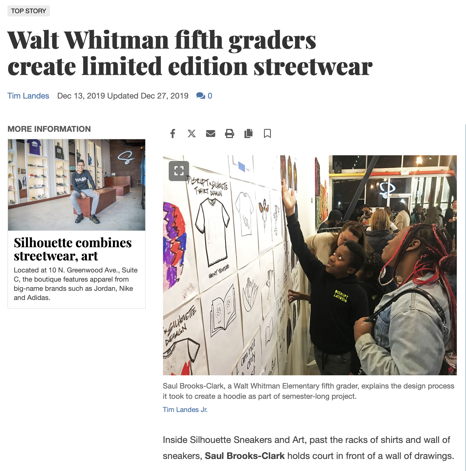 Tulsa People Article
