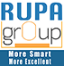 RUPA group logo with tagline 'More Smart More Excellent'.