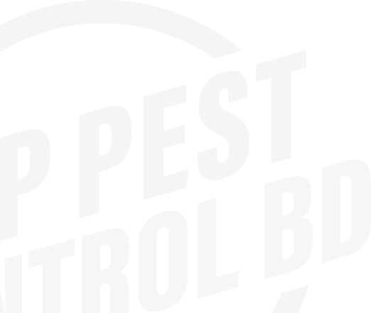 Close-up of a logo with text reading 'P PEST' in dark blue and 'NITROL BD' in dark green, partially visible with a red curved line above and below.