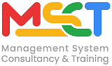 MSCT logo in red, orange, green, and blue with text Management System Certification Training below.