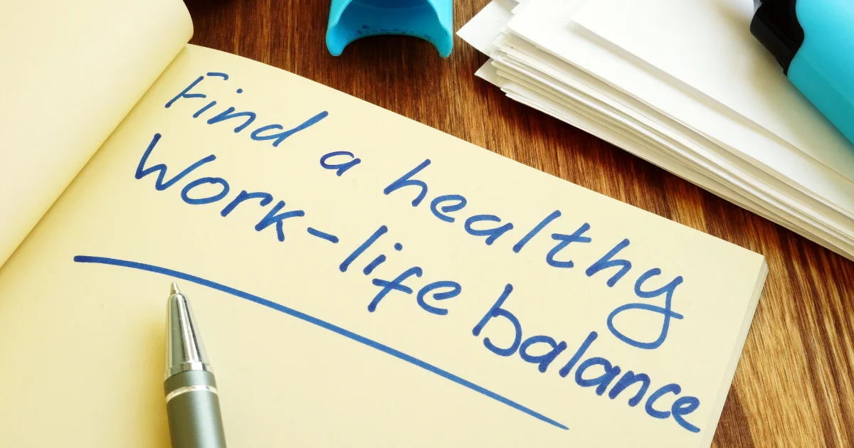 Healthy Work Life Balance Speakers — book with PepTalk