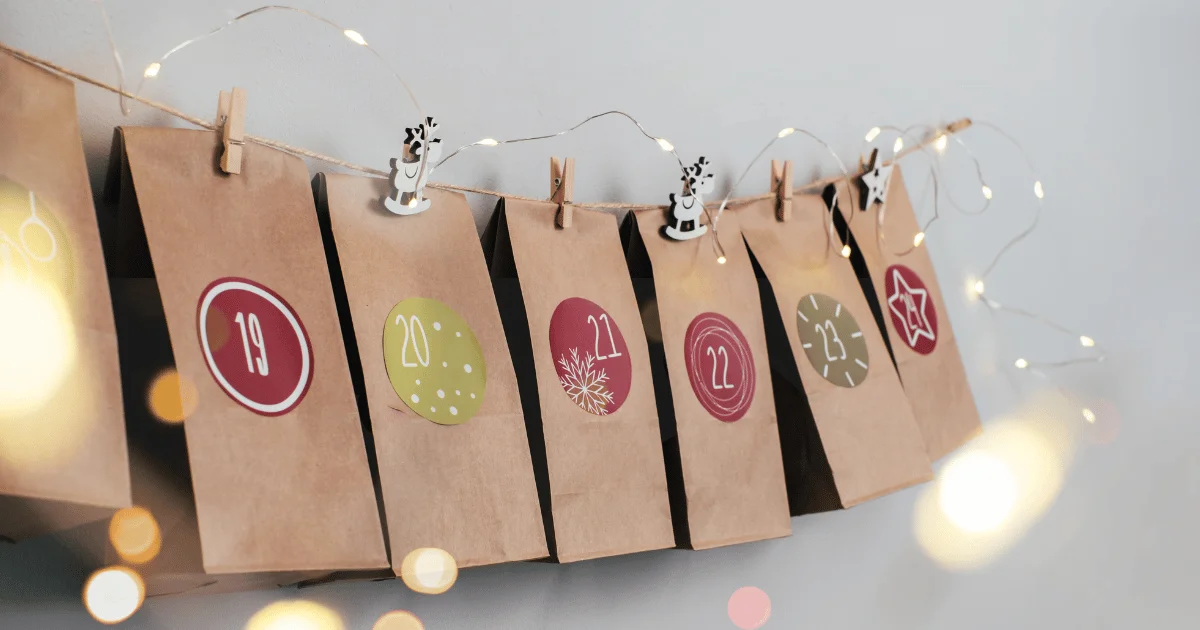 Advent Calendar Happy Christmas
