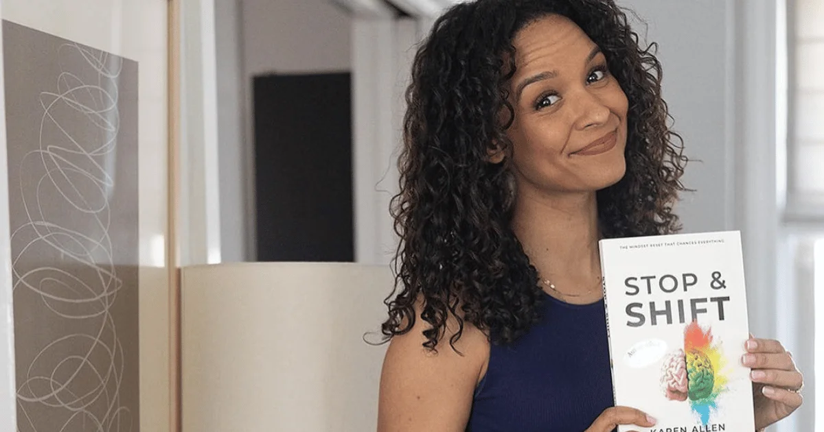 Karen M Allen Adversity Speaker — book with PepTalk