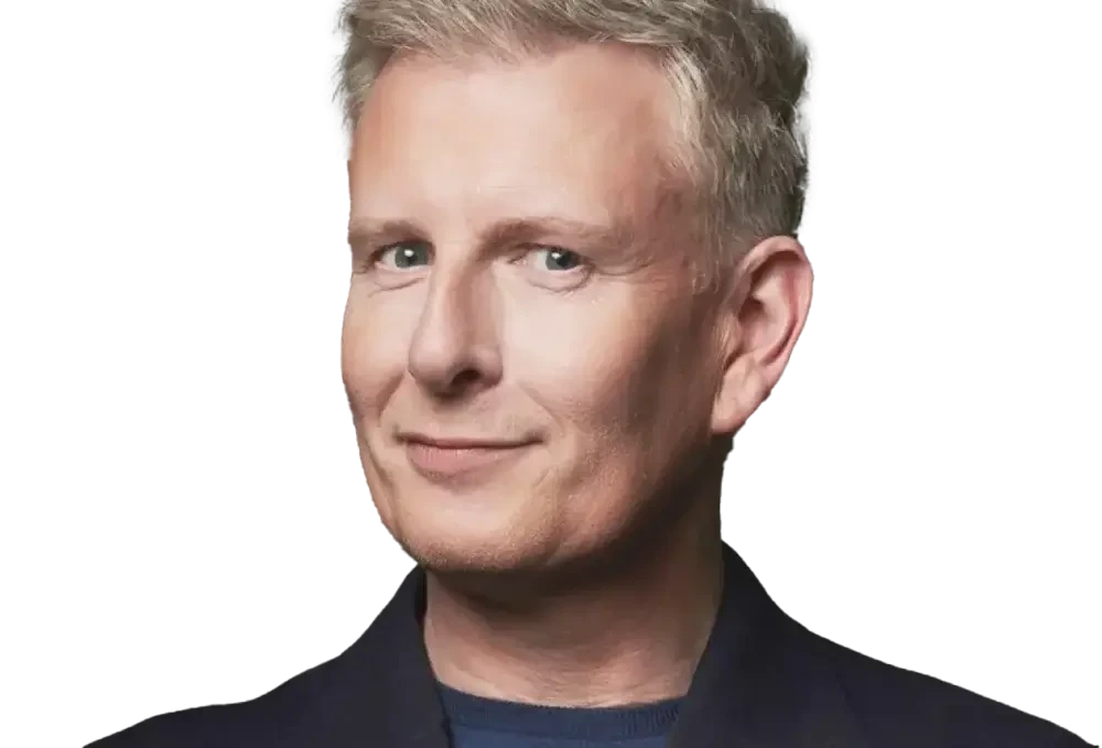 Patrick Kielty, Comedian, Entertainer, Award-winning Presenter & Documentary Host