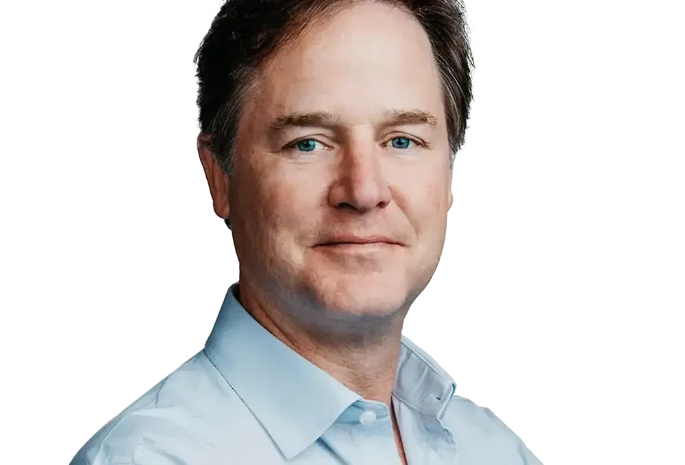 Nick Clegg, Speaker, Meta President Global Affairs, Ex-UK Deputy PM, Author