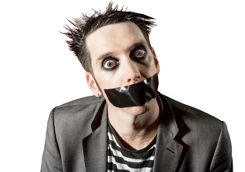Tape Face, Prop Comic, Mime Artist, Billy T Award Winner, America's Got Talent Finalist, Las Vegas Headliner