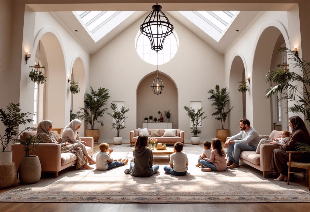 image of community outreach (for a mosque)