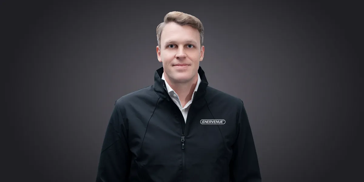 Headshot of Henning Rath, CEO of EnerVenue