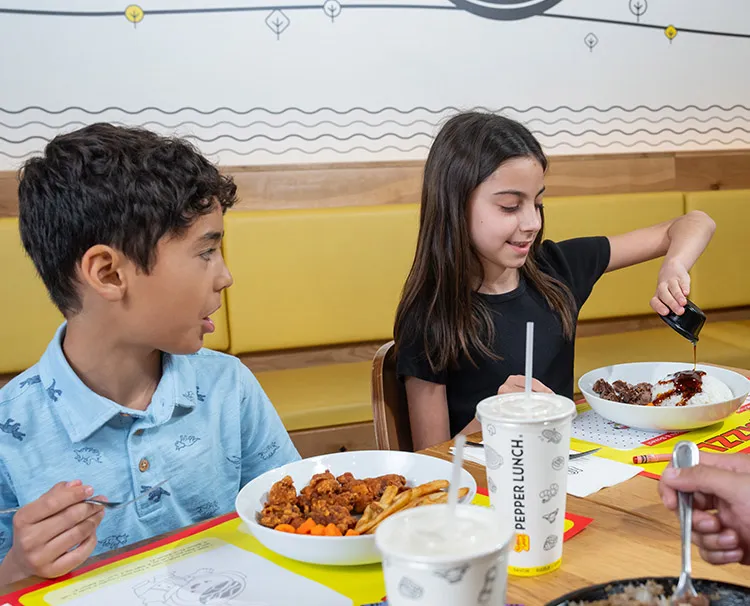 Pepper Lunch Franchise Kids Menu