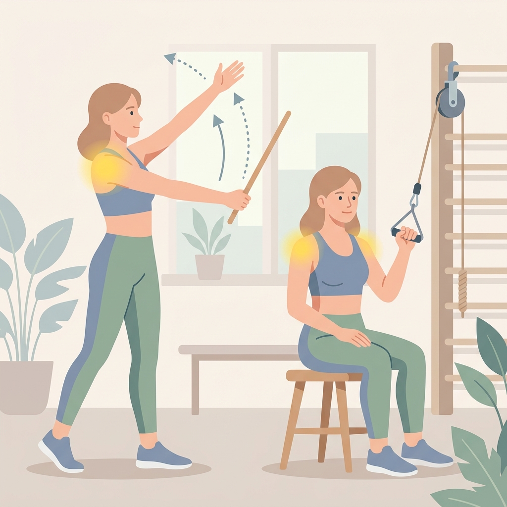 Passive and Active-Assisted Range of Motion (AAROM) Exercises