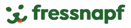 Logo von Fressnapf mit einem stilisierten grünen und roten lächelnden Gesicht neben dem Schriftzug.
