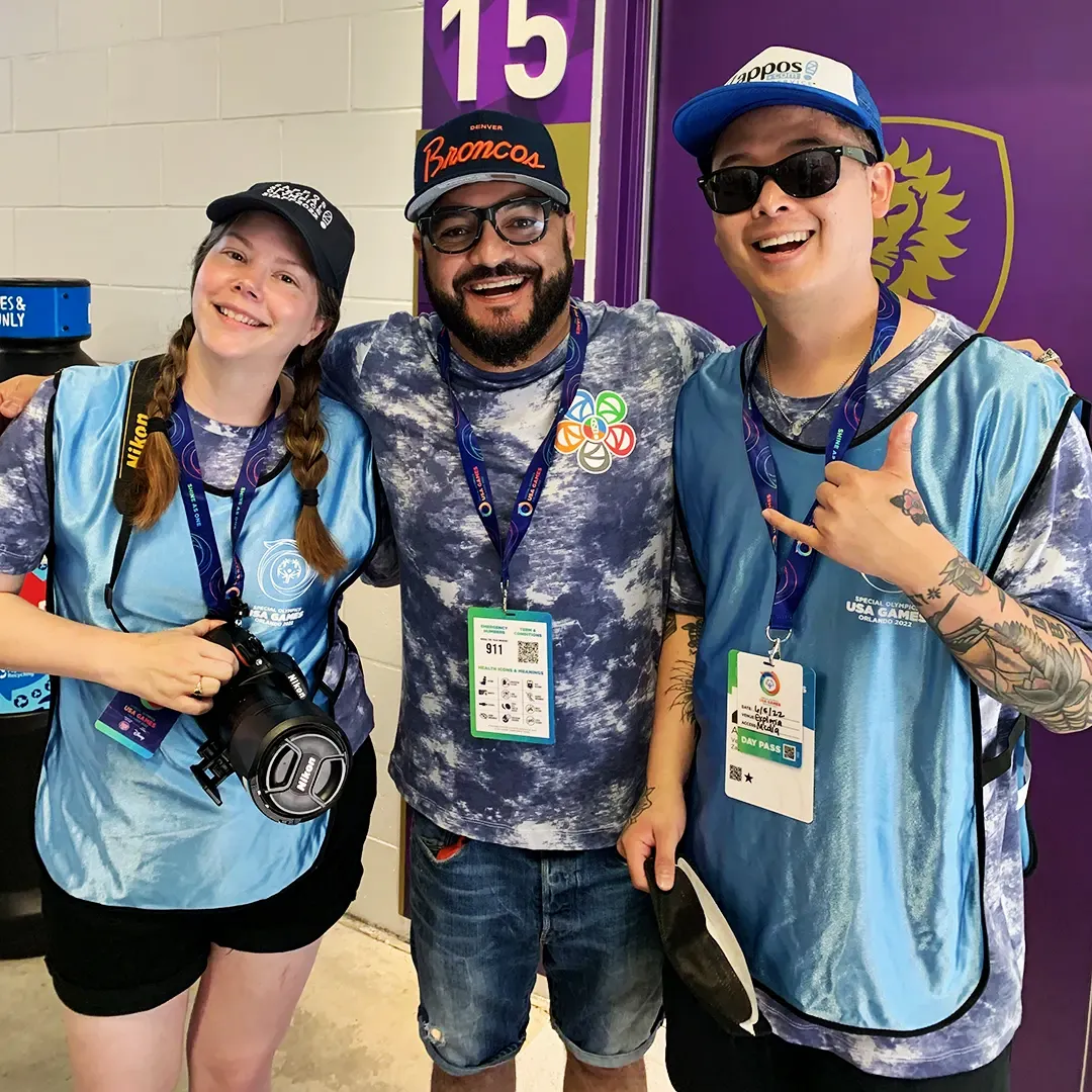 Zappos Adaptive team at the 2022 Special Olympics