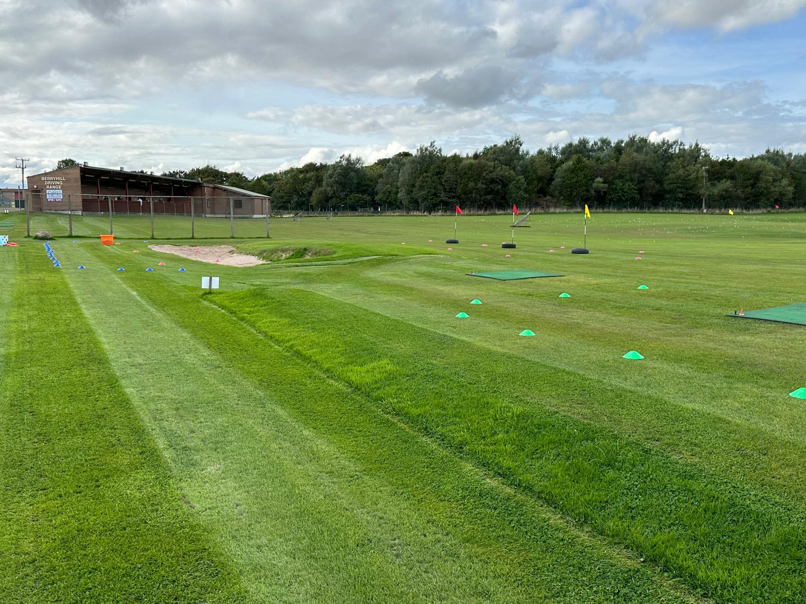 Professional coaching at Berryhill Driving Range
