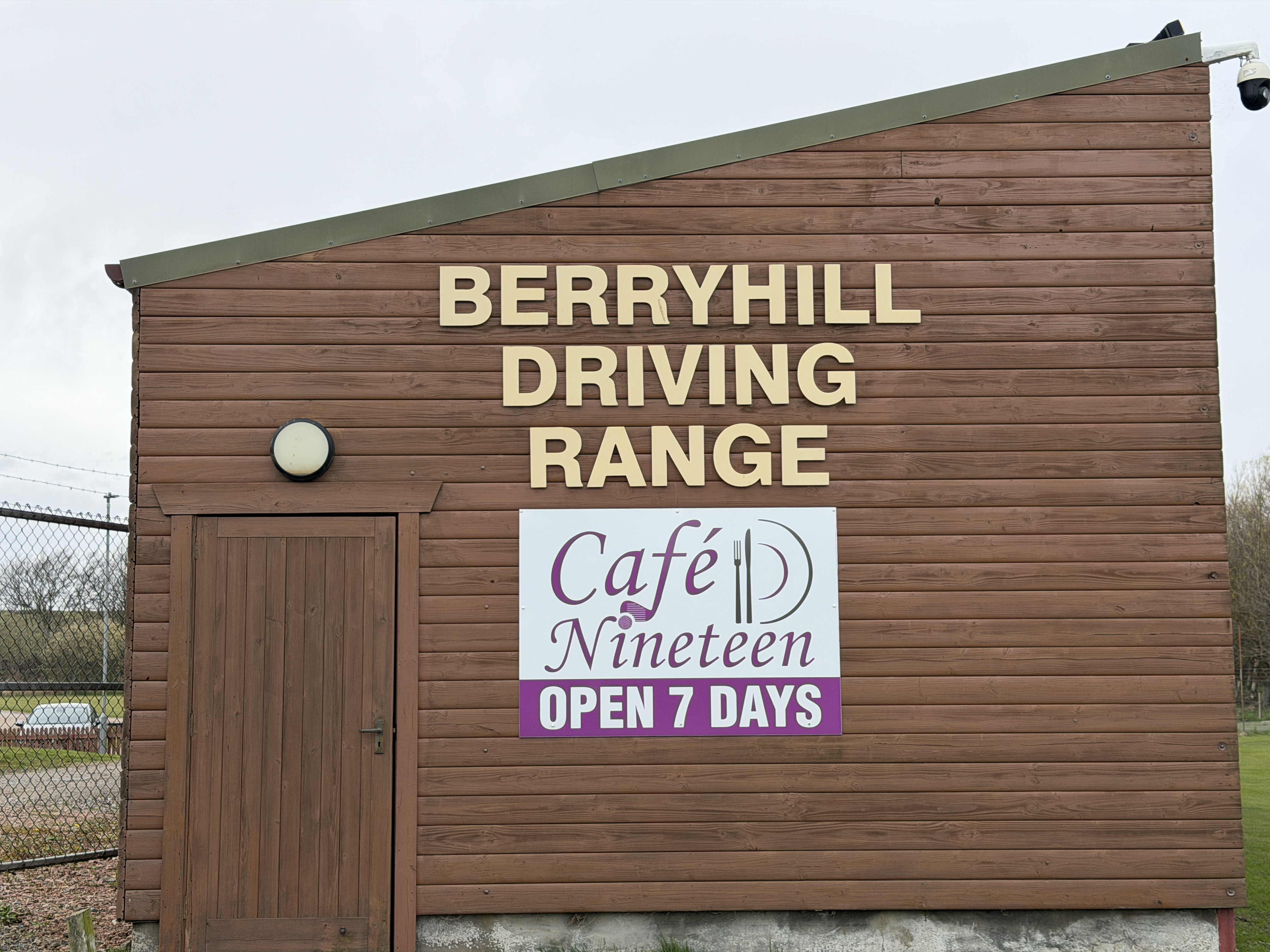 Berryhill Driving Range facilities in Peterhead Aberdeenshire