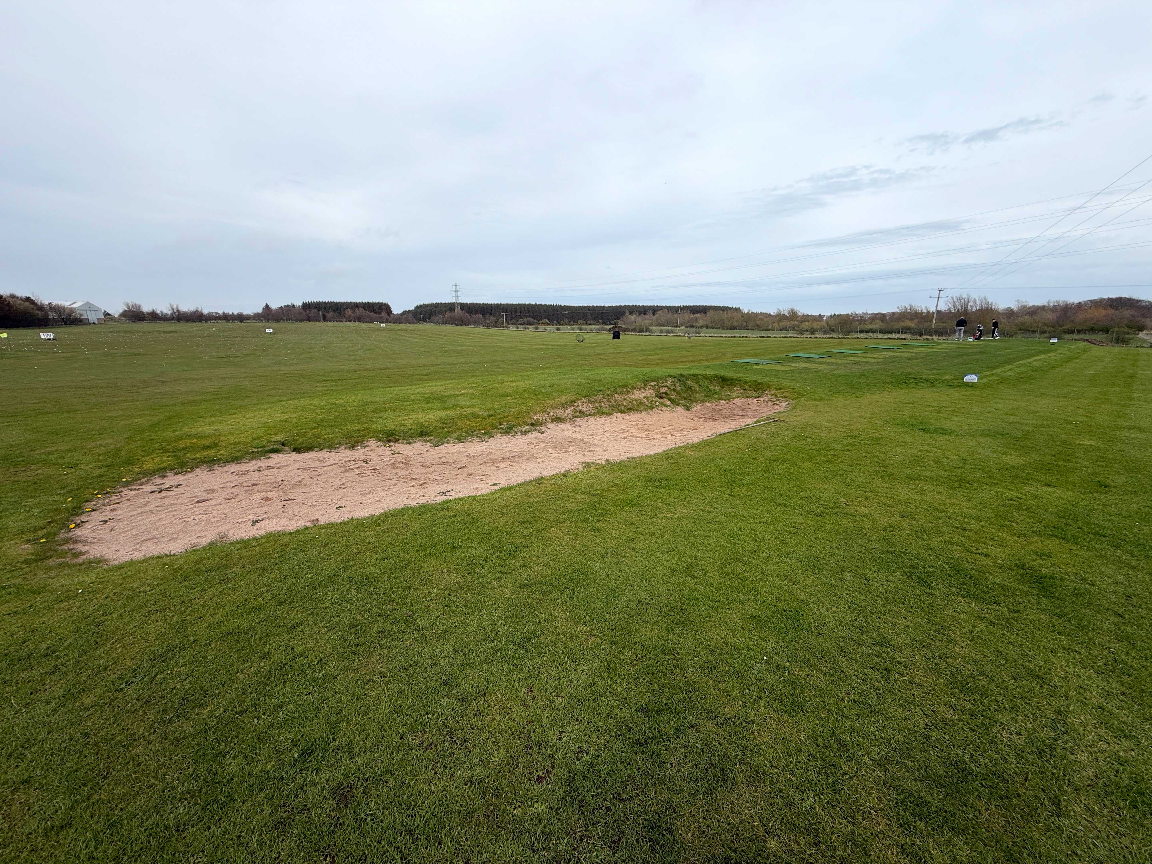 Ample parking facilities at Berryhill Driving Range Peterhead