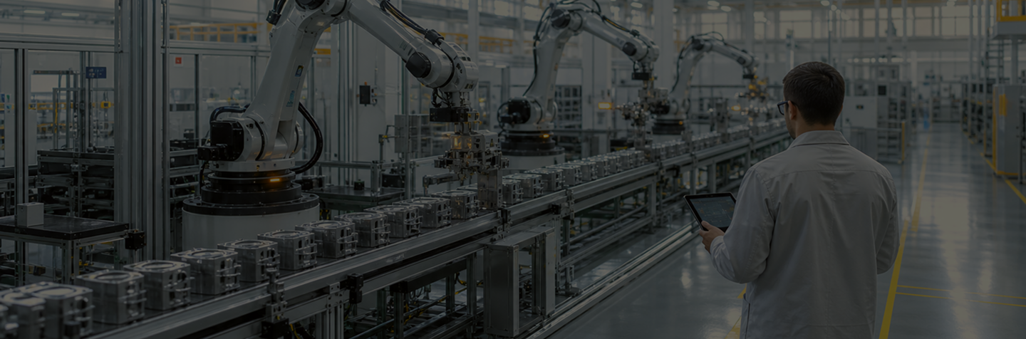 Baner rozwiązania SAP Digital Manufacturing Cloud – Digital Supply Chain, Syntavio