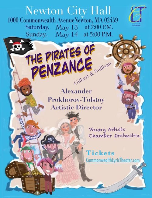Poster for The Pirates of Penzance