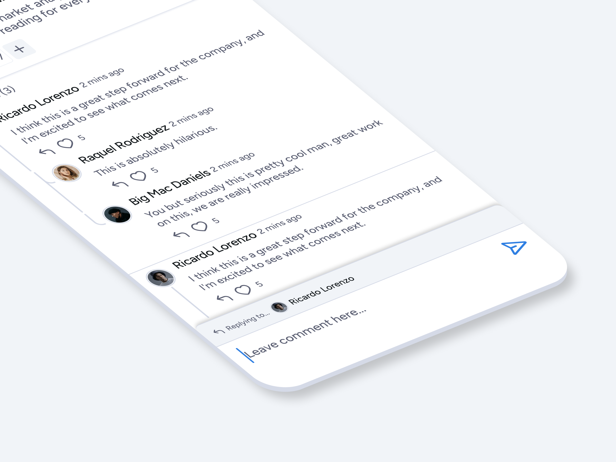 A man running in the sunlight