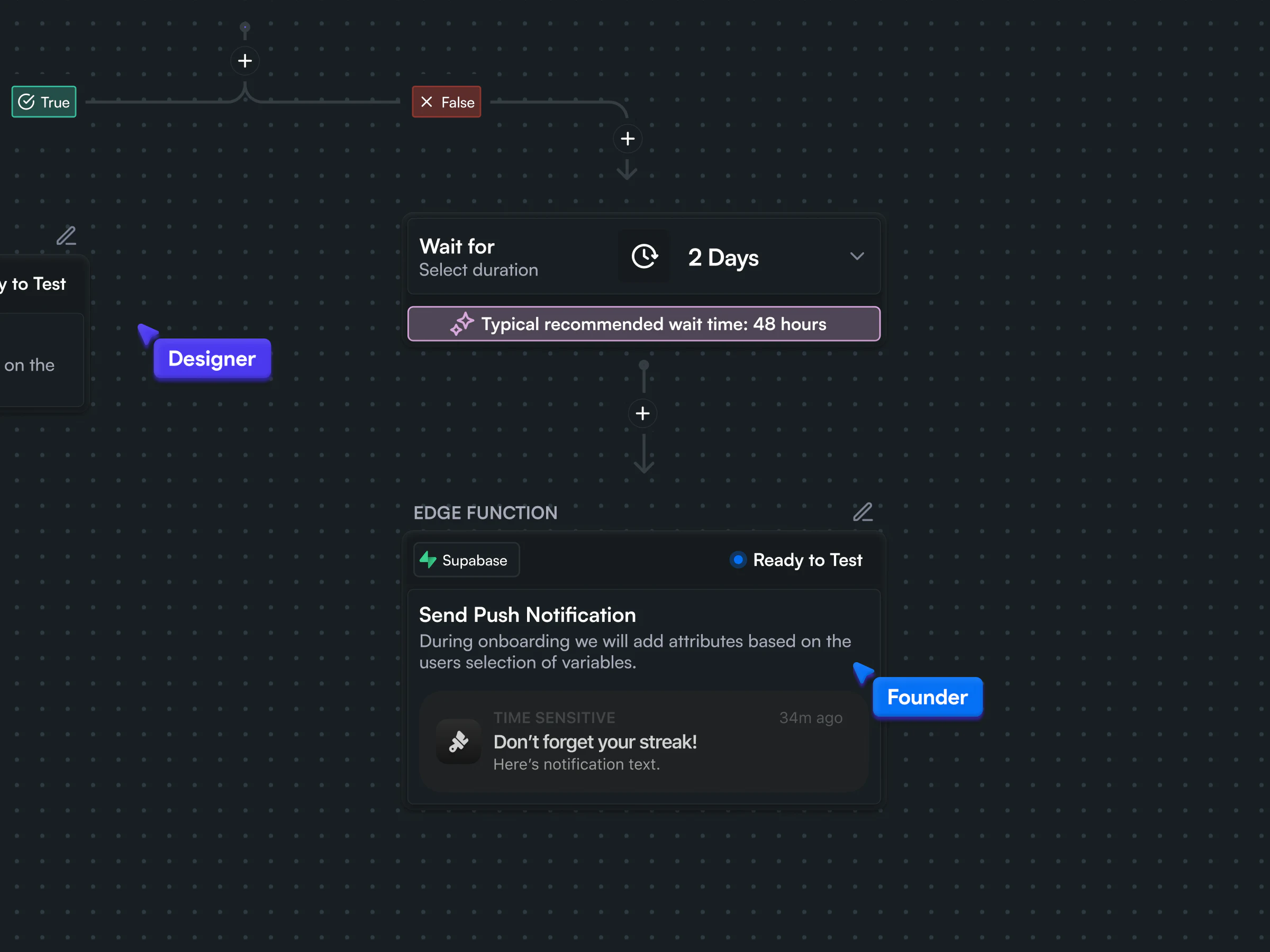 Working a customer life cycle management platform for startups built on Firebase or Supabase.