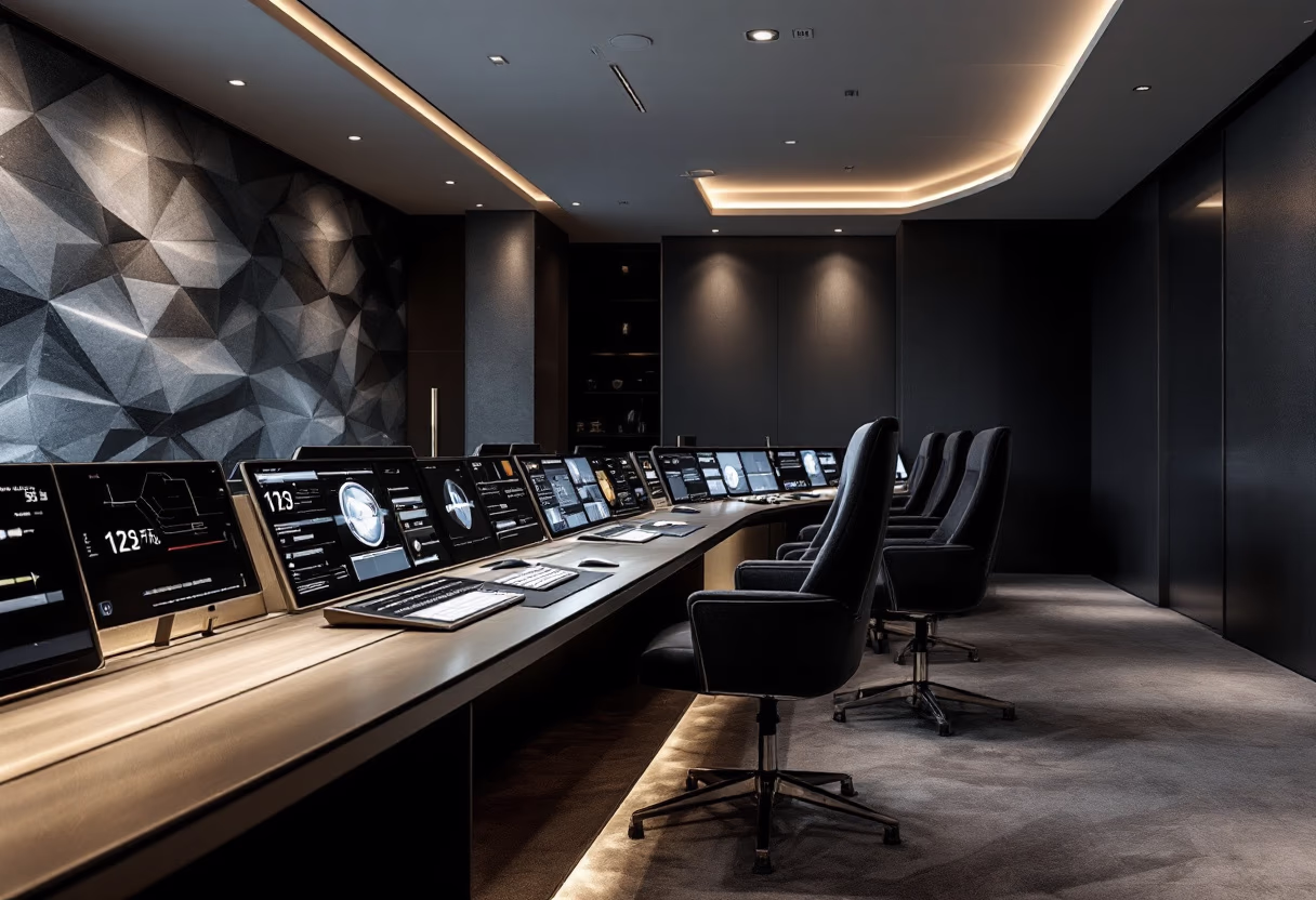 image of a traffic control center (for a mobility and transportation)