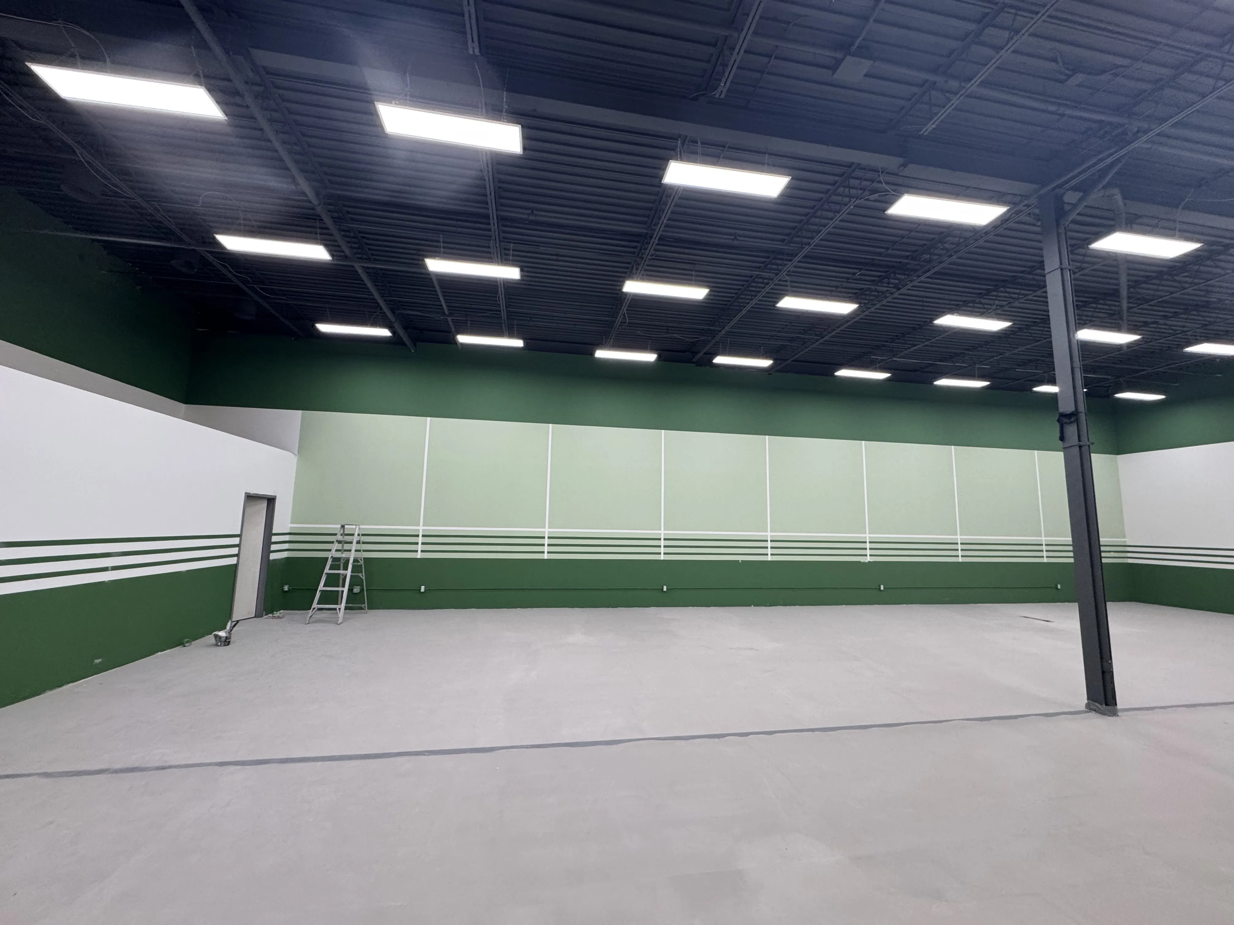 Completed commercial hall handed over by Buildup Contracting, Toronto & GTA